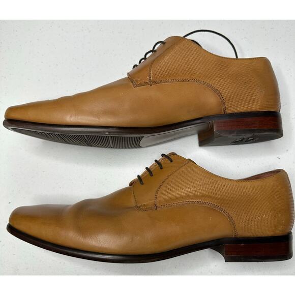 Florsheim Postino Dress Shoes Loafers Cap Toe Oxford 10.5 3E Extra Wide in Box - Picture 2 of 6